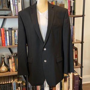Calvin Klein Men’s Black Blazer Jacket, size 43R, Like New!